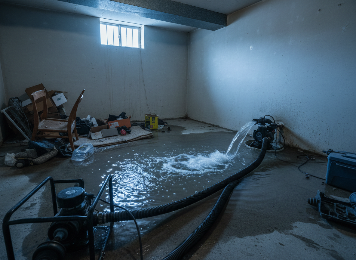 Spring Snowmelt, Sump Pumps and Basement Water in Oshkosh