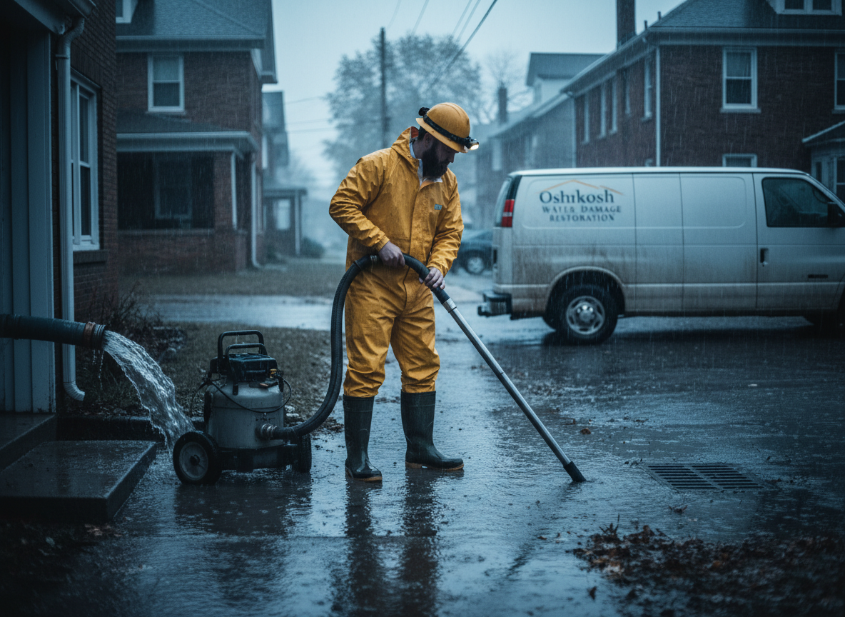 Emergency Water Extraction in NorthShore —, WI 54901