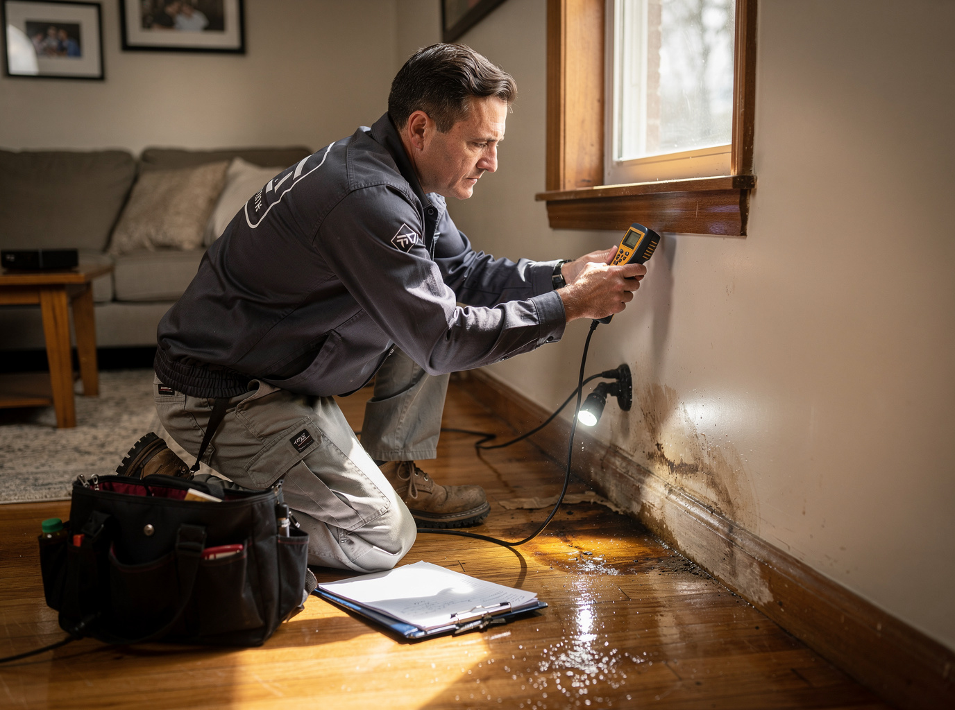 Water Damage with No Obvious Source in Oshkosh, WI